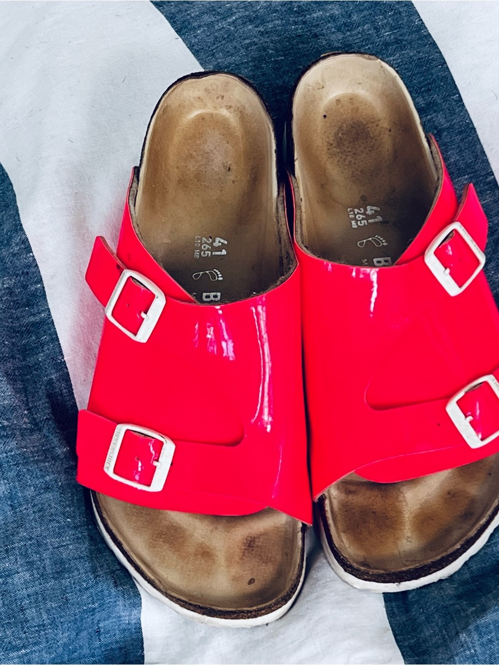 Birkenstock X Opening Ceremony Zurich Slides in Neon Pink
